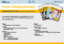 Praxis Schulpsychologie Mediadaten