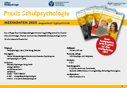 Praxis Schulpsychologie Mediadaten